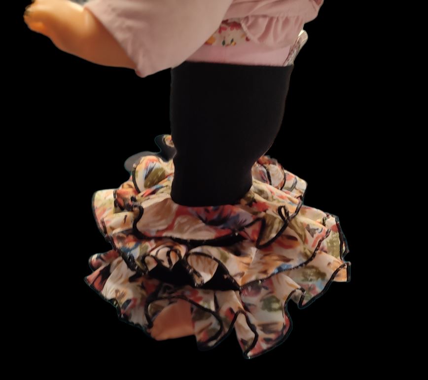 Couture jupe pour poupée Mètre et Perroquet Tours Amboise 37